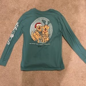 Christmas Long Sleeve with Dogs! Never worn.